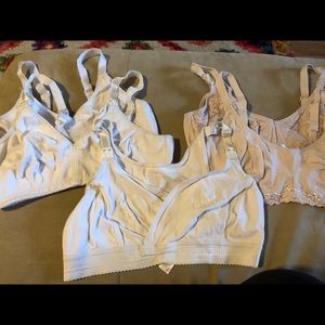 6 maternity bras + 3 bralettes (great for sleep!)